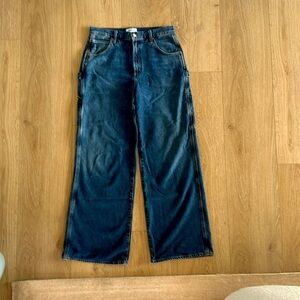 Agolde imagda wide leg carpenter pants.  Worn once